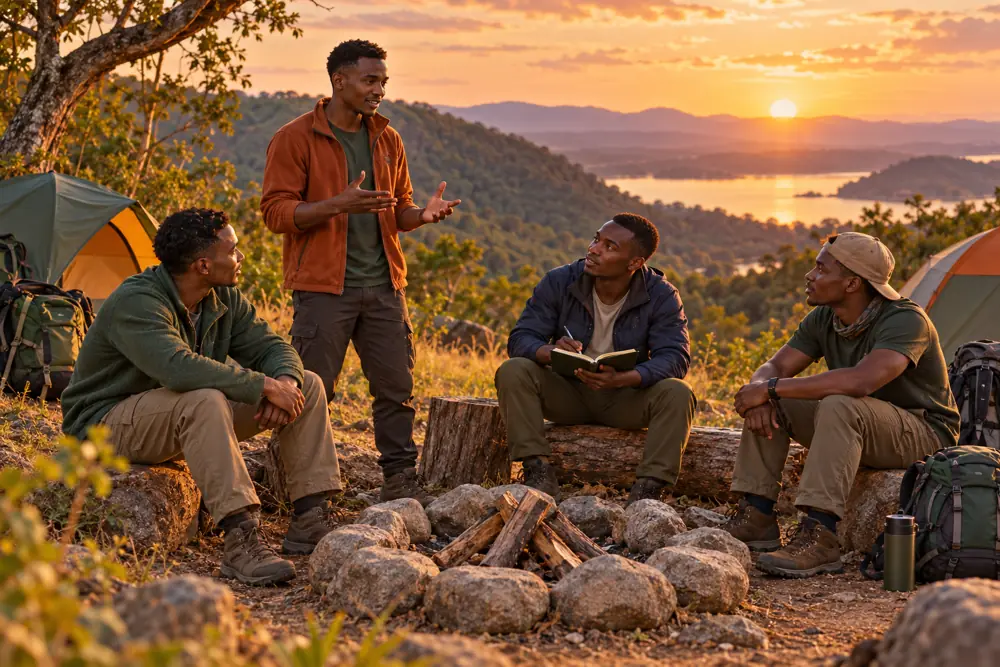 Young Men’s Mentorship Camp programme visual
