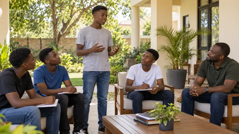 Boys’ Mentorship & Growth Day programme visual